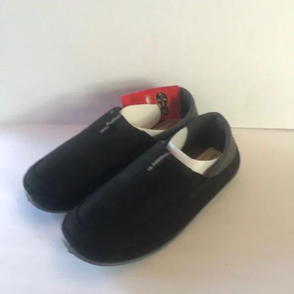 Deer Stags mens Technology  CampoSlipper  Black/Dk Grey Size 11M - Picture 7 of 14